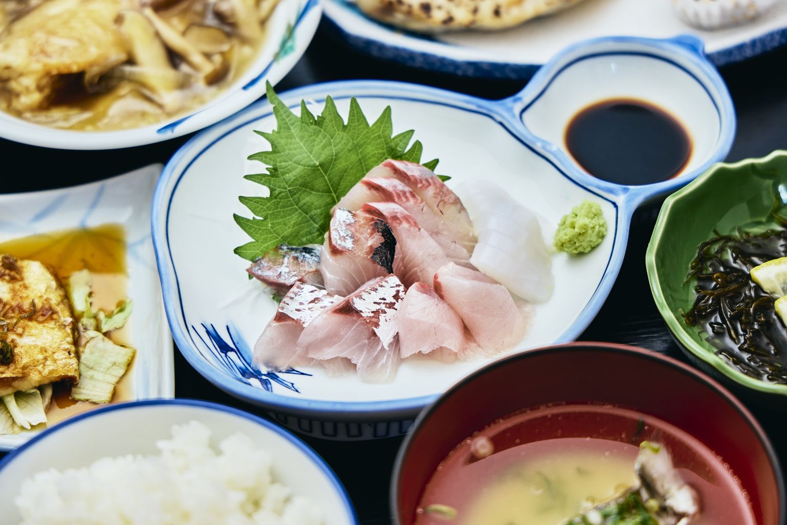 海鮮会席のお料理